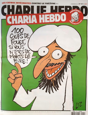 Mohamed cartoon in French